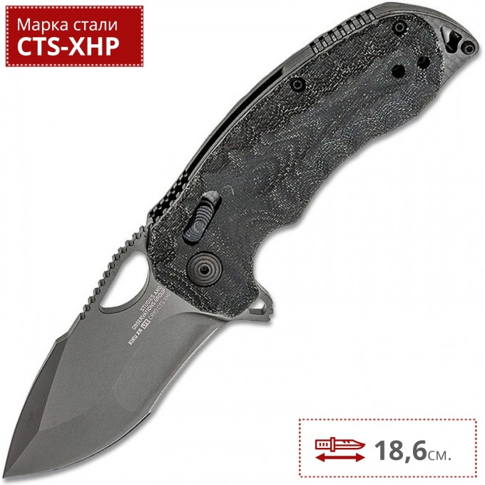 Нож SOG KIKU XR LTE BLACKOUT 12-27-04-57 SG_12-27-04-57 Нож SOG KIKU XR LTE BLACKOUT 12-27-04-57 SG_12-27-04-57