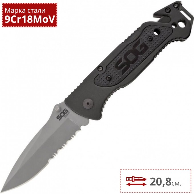 Нож SOG ESCAPE FF24 SG_FF24 Нож SOG ESCAPE FF24 SG_FF24