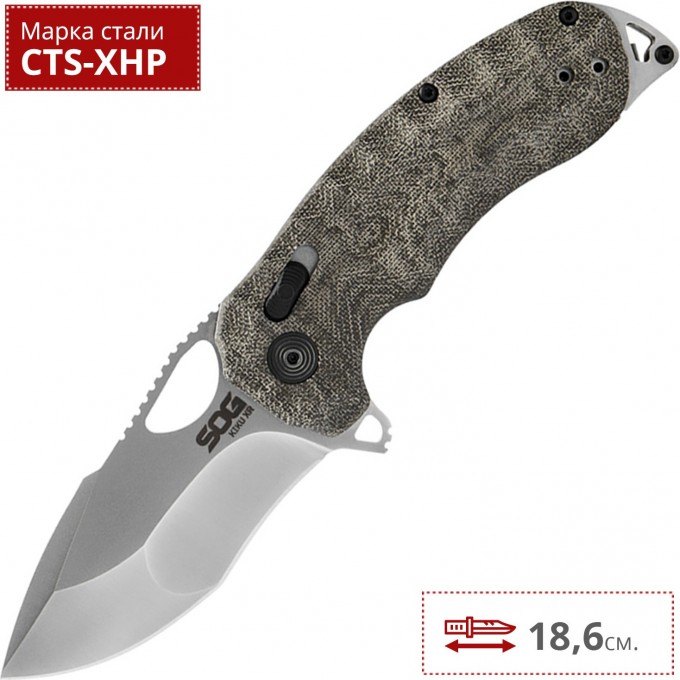 Нож SOG KIKU XR SATIN 12-27-01-57 SG_12-27-01-57 Нож SOG KIKU XR SATIN 12-27-01-57 SG_12-27-01-57